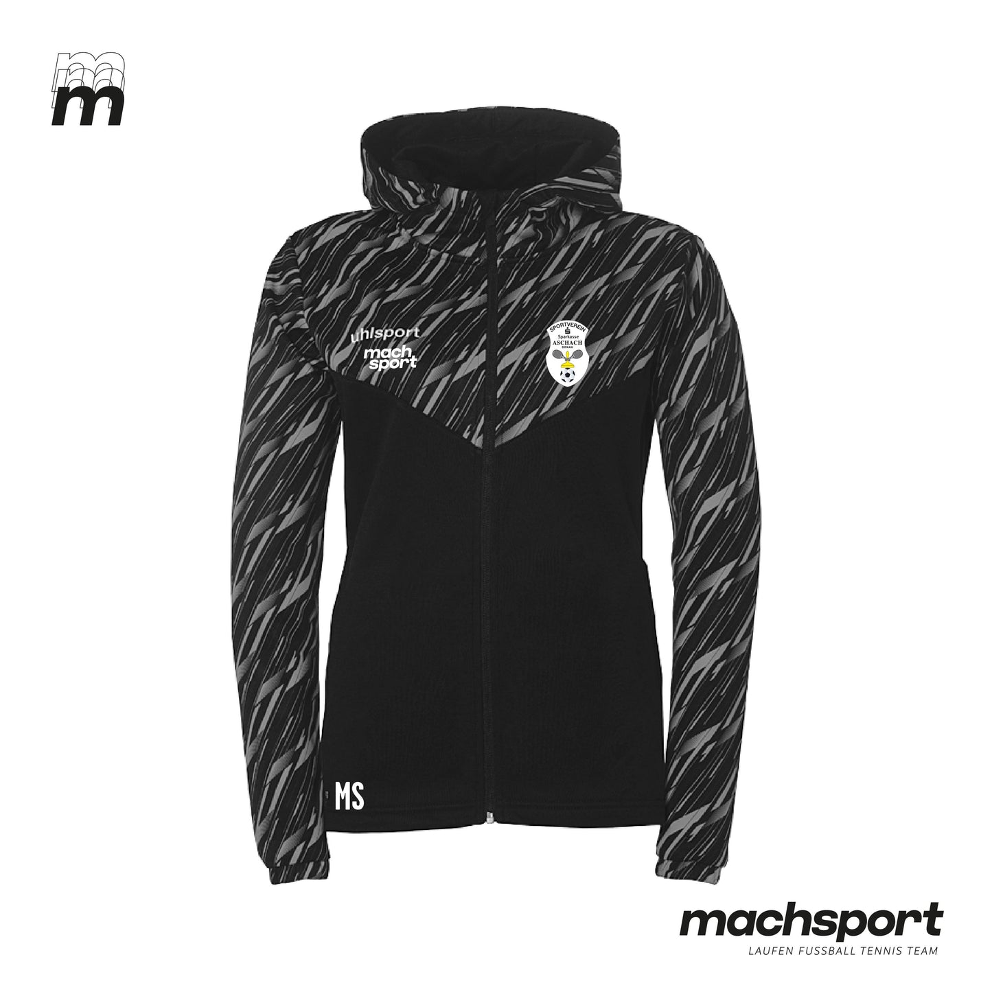 SV Aschach a. d. D. Trainingsjacke mit Kapuze Frauen - machsport