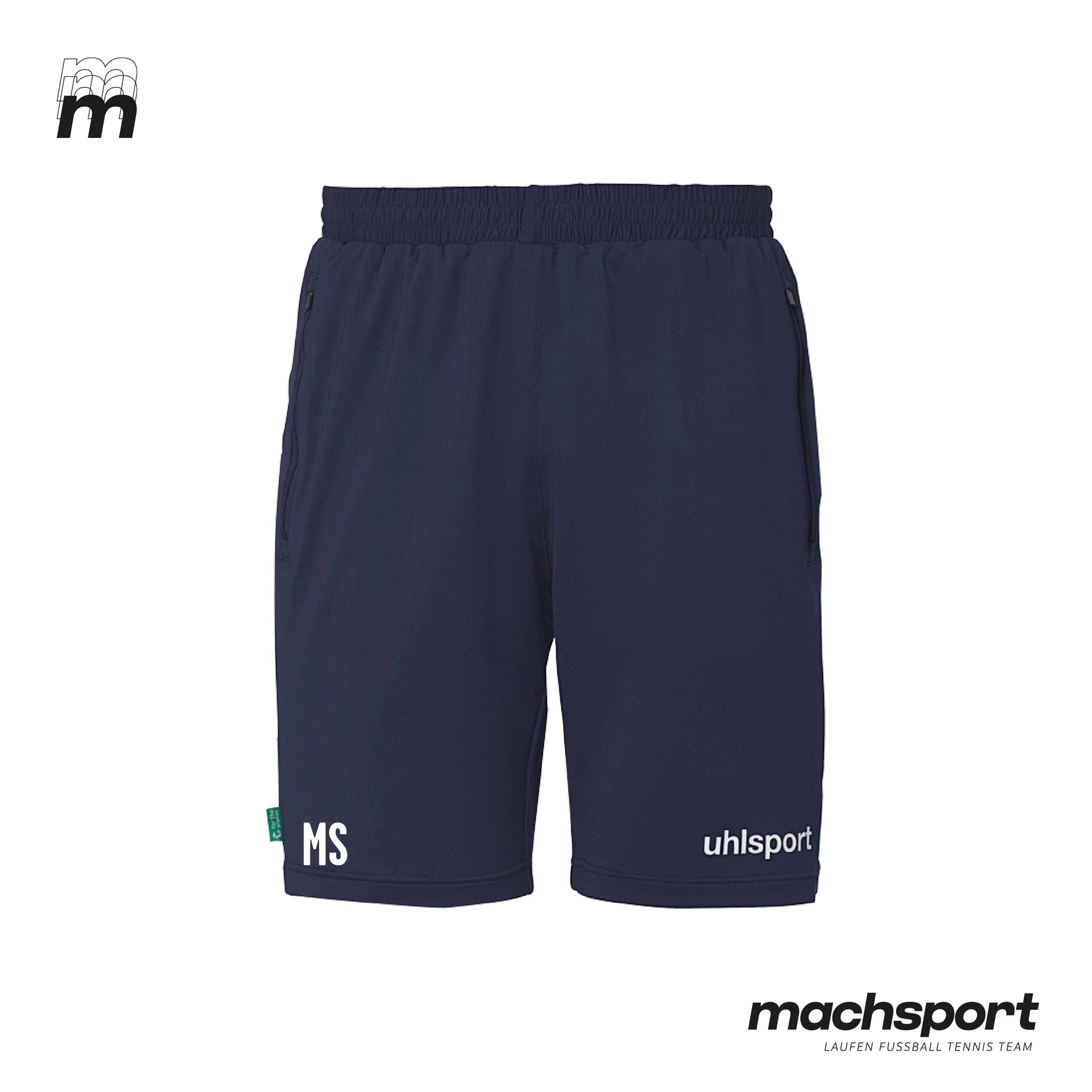 SV Oftering Trainingsshorts mit Reißverschluss - machsport – Bild 