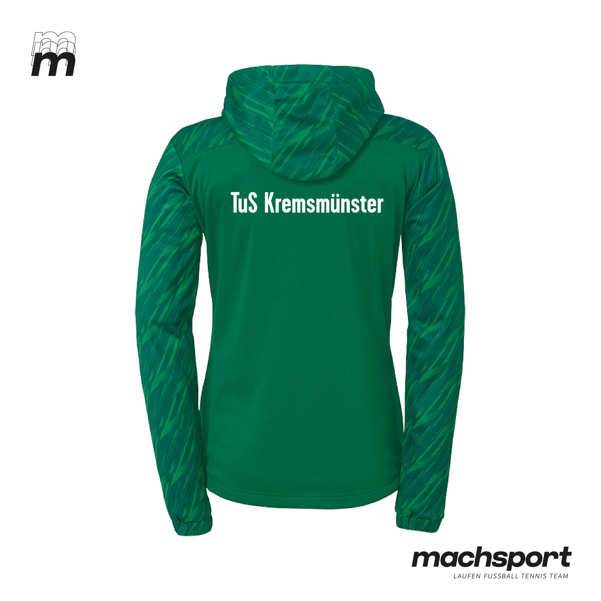 TuS Kremsmünster Trainingsjacke mit Kapuze Frauen - machsport – Bild 