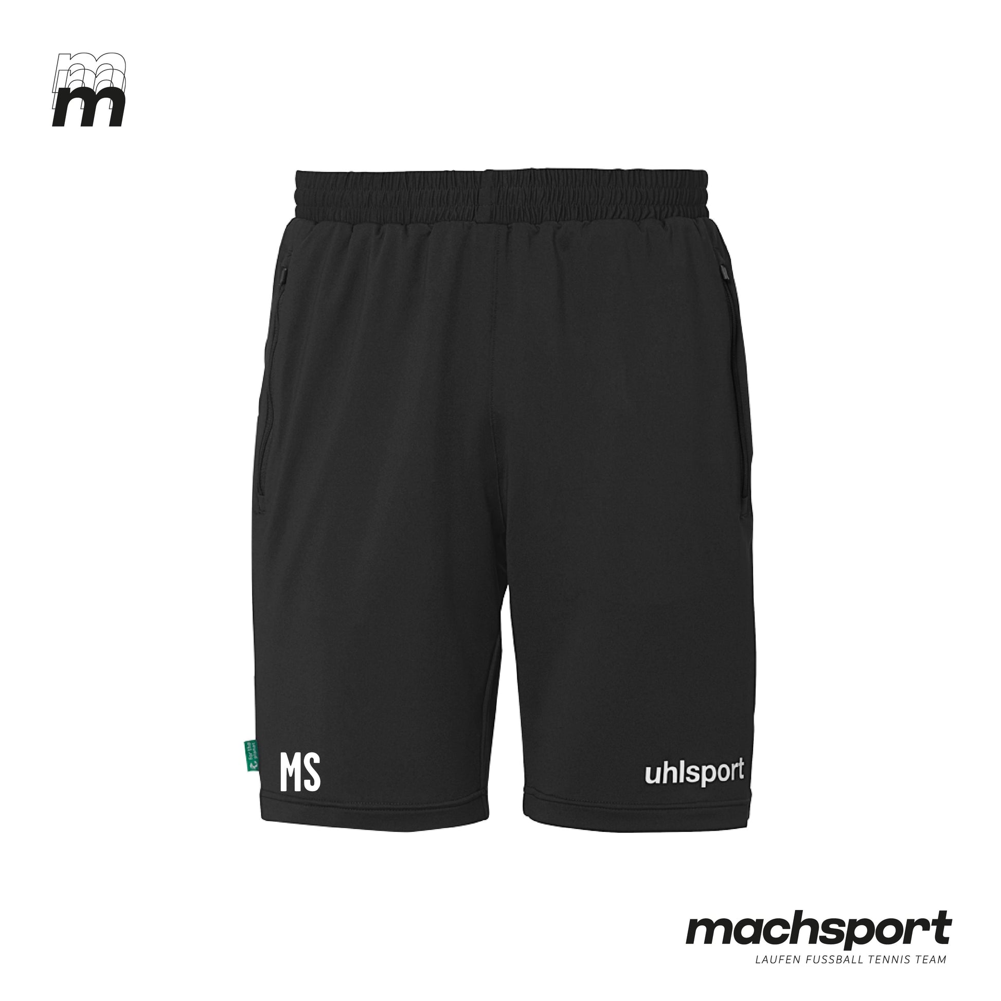 TuS Kremsmünster Trainingsshorts mit Reißverschluss - machsport – Bild 