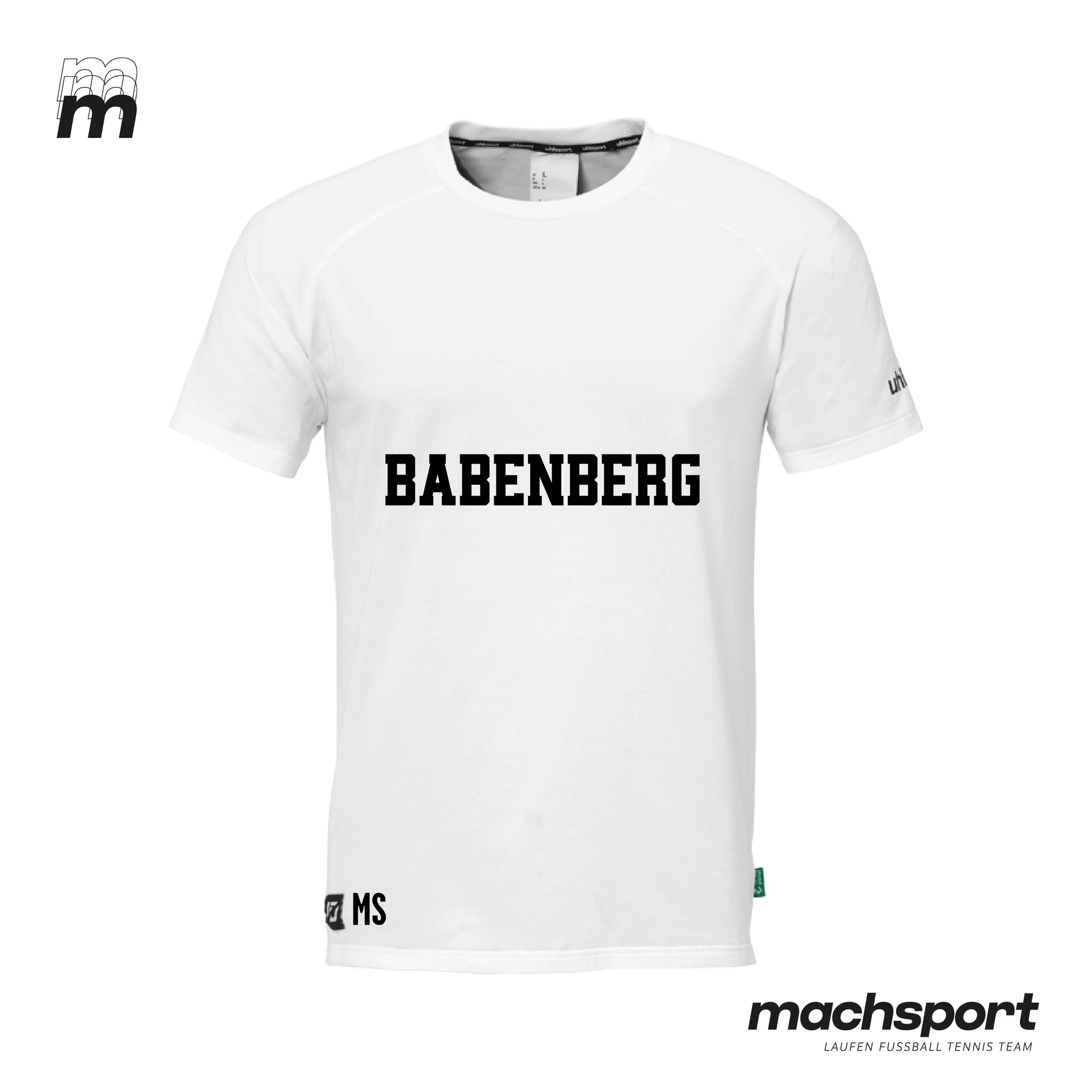 Union Babenberg Lifestyle T-Shirt weiß - machsport – Bild 