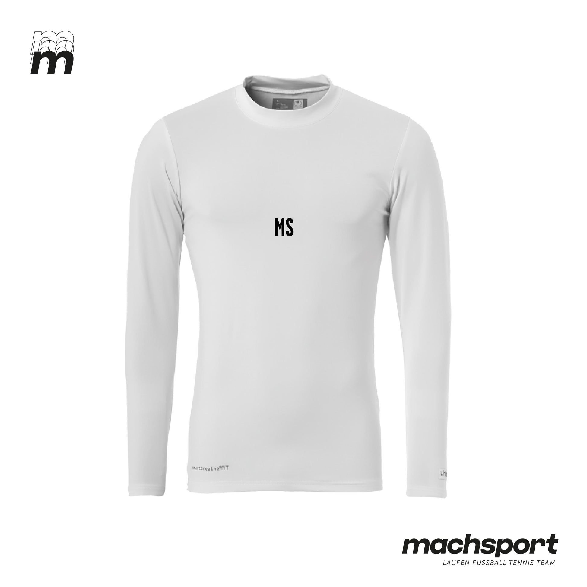 Union Haid Unterziehshirt weiß - machsport – Bild 