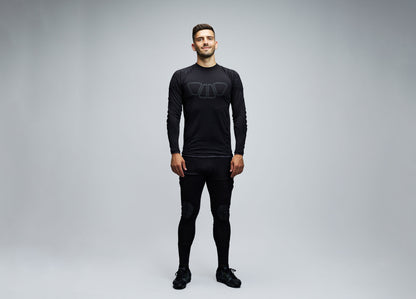 Uhlsport Torwarthose Bionikframe Longtight Black Edition - machsport