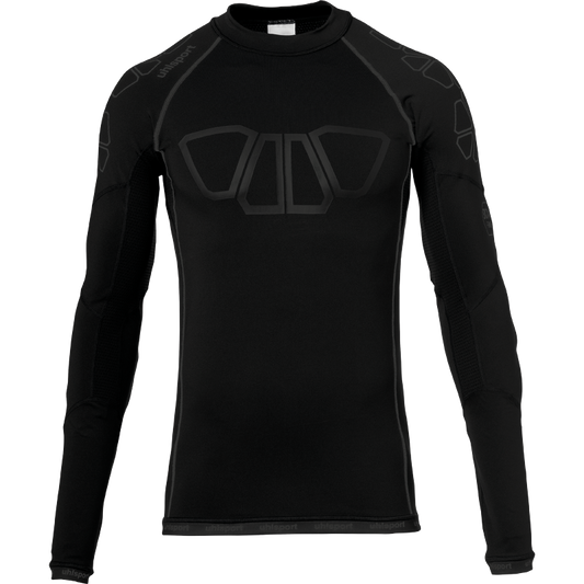 Uhlsport Herrenshirt Bionikframe Baselayer Black Edition – schwarz / L