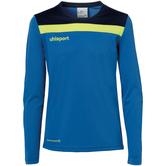 Uhlsport Tormannset Offense 23 Goalkeeper (Shirt + Hose) Set Junior – blau / 116