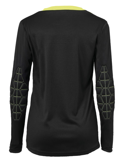 Uhlsport Tormannset Offense 23 Goalkeeper (Shirt + Hose) Set Junior – Rückansicht – gelb / 116