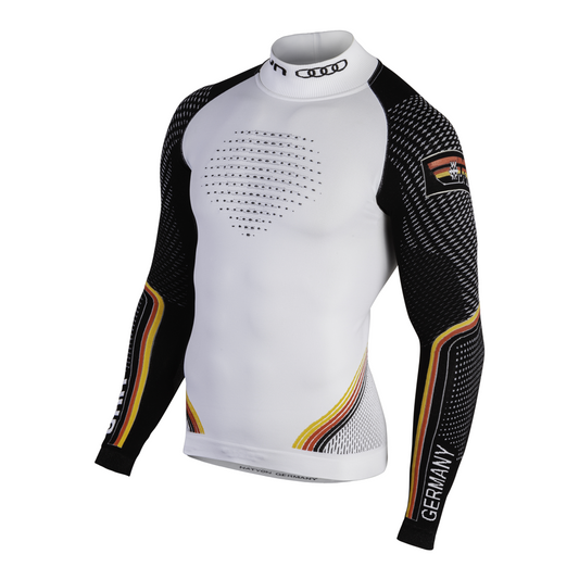 UYN Funktionshemd Natyon Germany UW Shirt Longsleeve – weiß / S/M