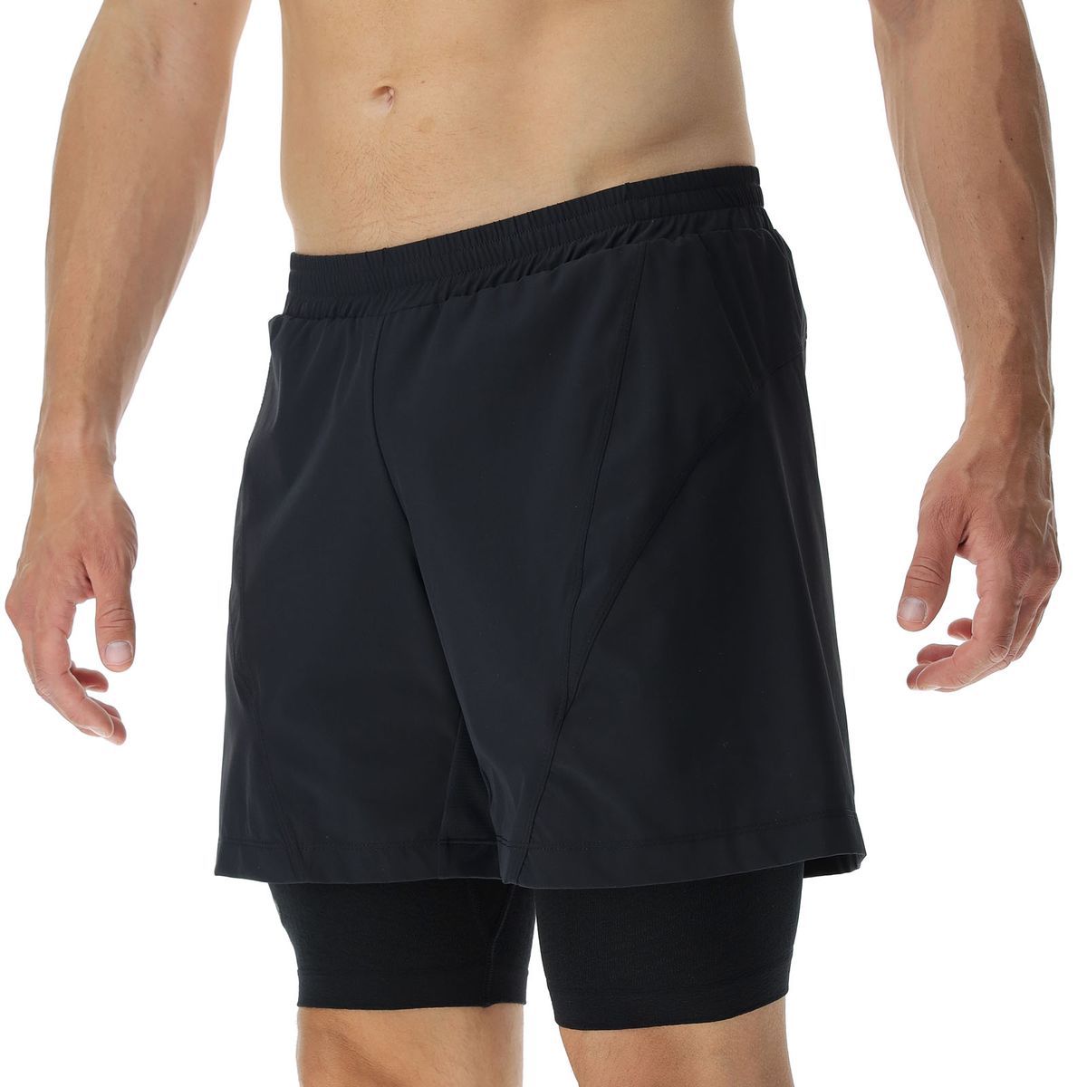 UYN Herrenlaufshort Exceleration OW Performance 2in1 Short - machsport