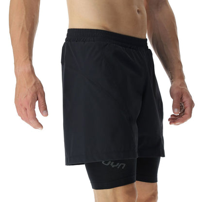UYN Herrenlaufshort Exceleration OW Performance 2in1 Short - machsport