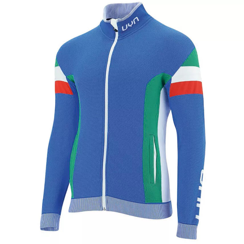 UYN Herrensweater Natyon Italy Second Layer Full Zip - machsport – Bild 