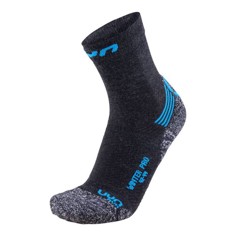 UYN Laufsocken grau Man Winter Pro Run Socks - machsport