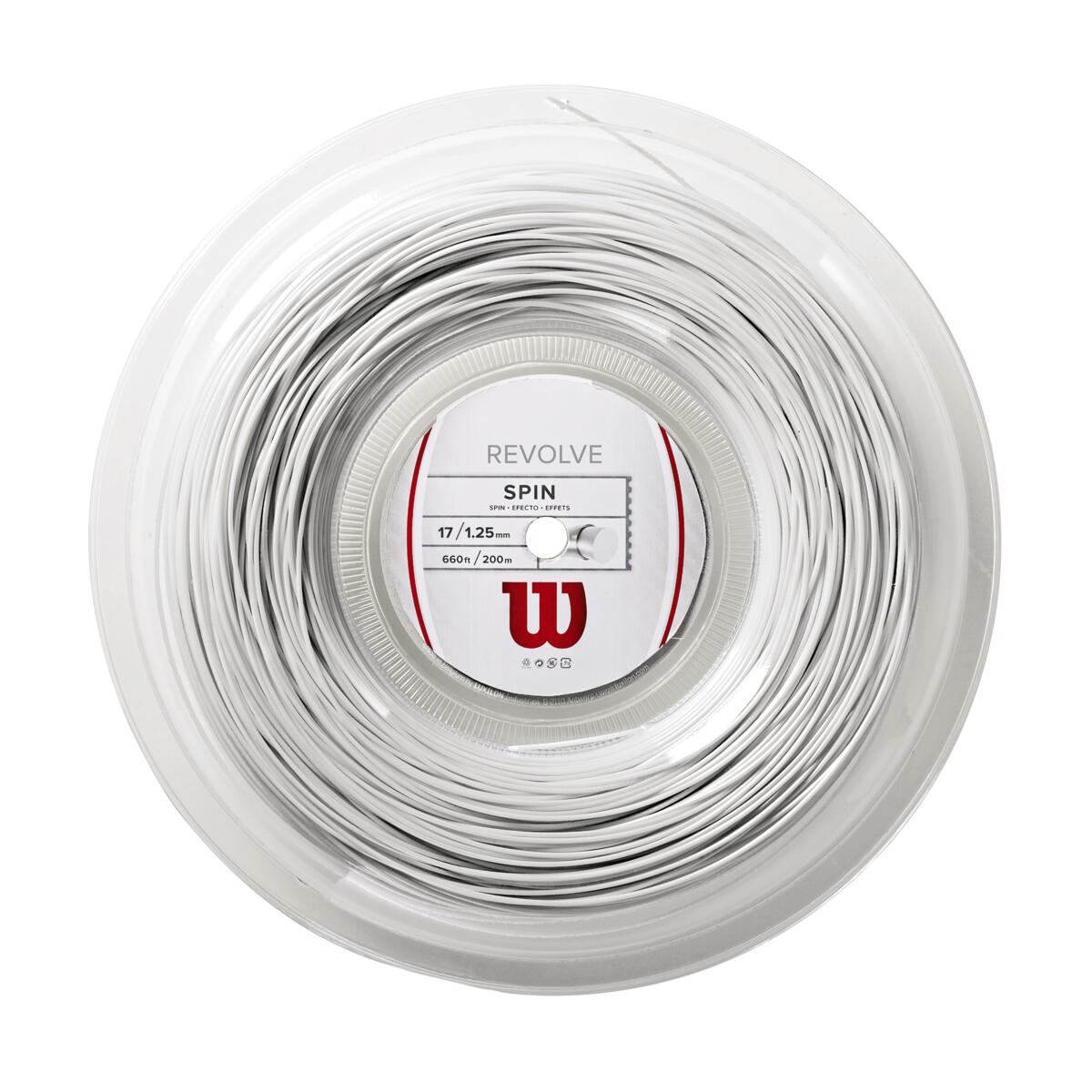 Wilson Tennissaiten Revolve 17, 1,25 mm, 200 Meter - machsport – Bild 