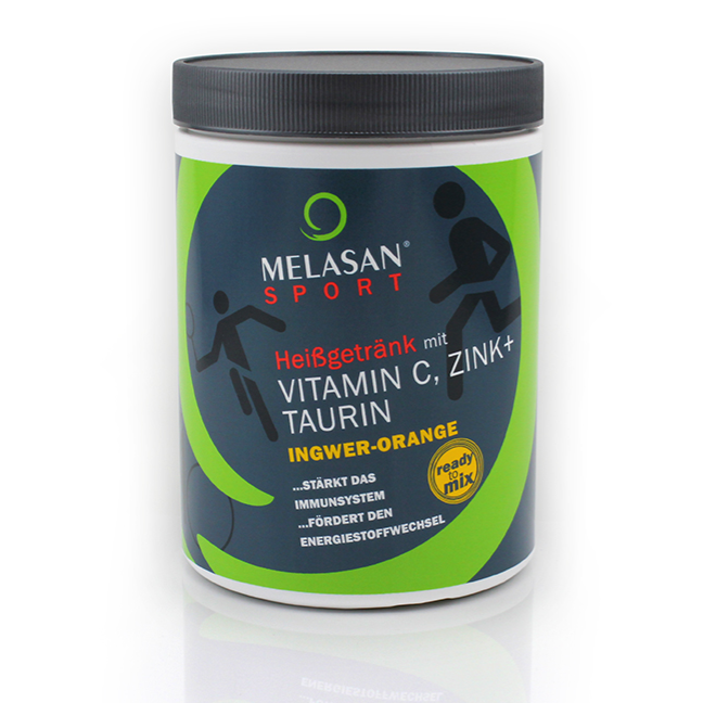 MELASAN Heissgetränk mit Vitamin C, Zink + Taurin  650 g