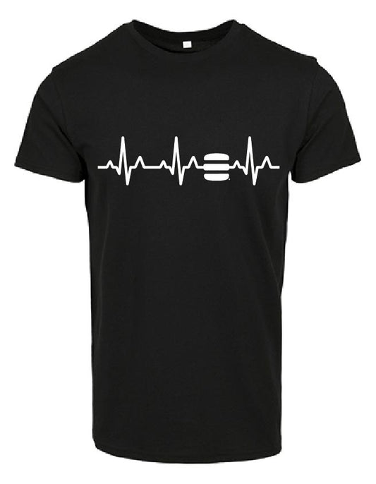 BURGERISTA Heartbeat T-Shirt Herren – XS