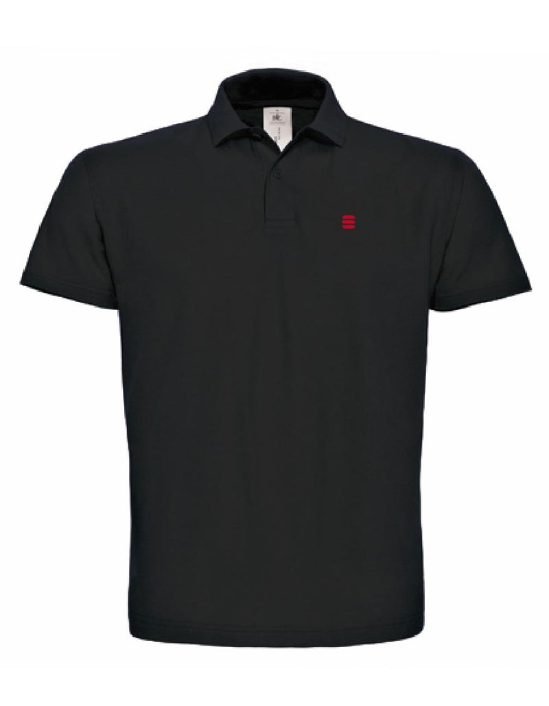 BURGERISTA Poloshirt Classic Herren/Damen schwarz - machsport – Bild 1