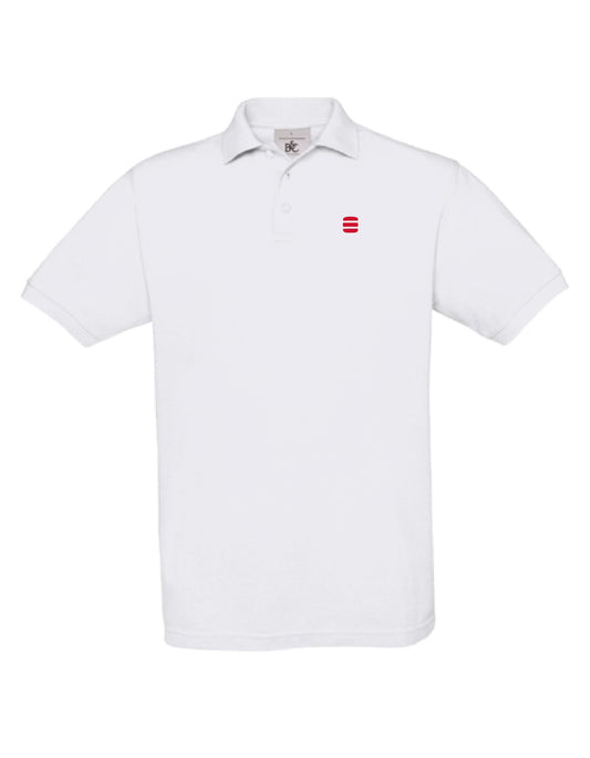 BURGERISTA Poloshirt Classic Herren/Damen weiß – XS (Herren)