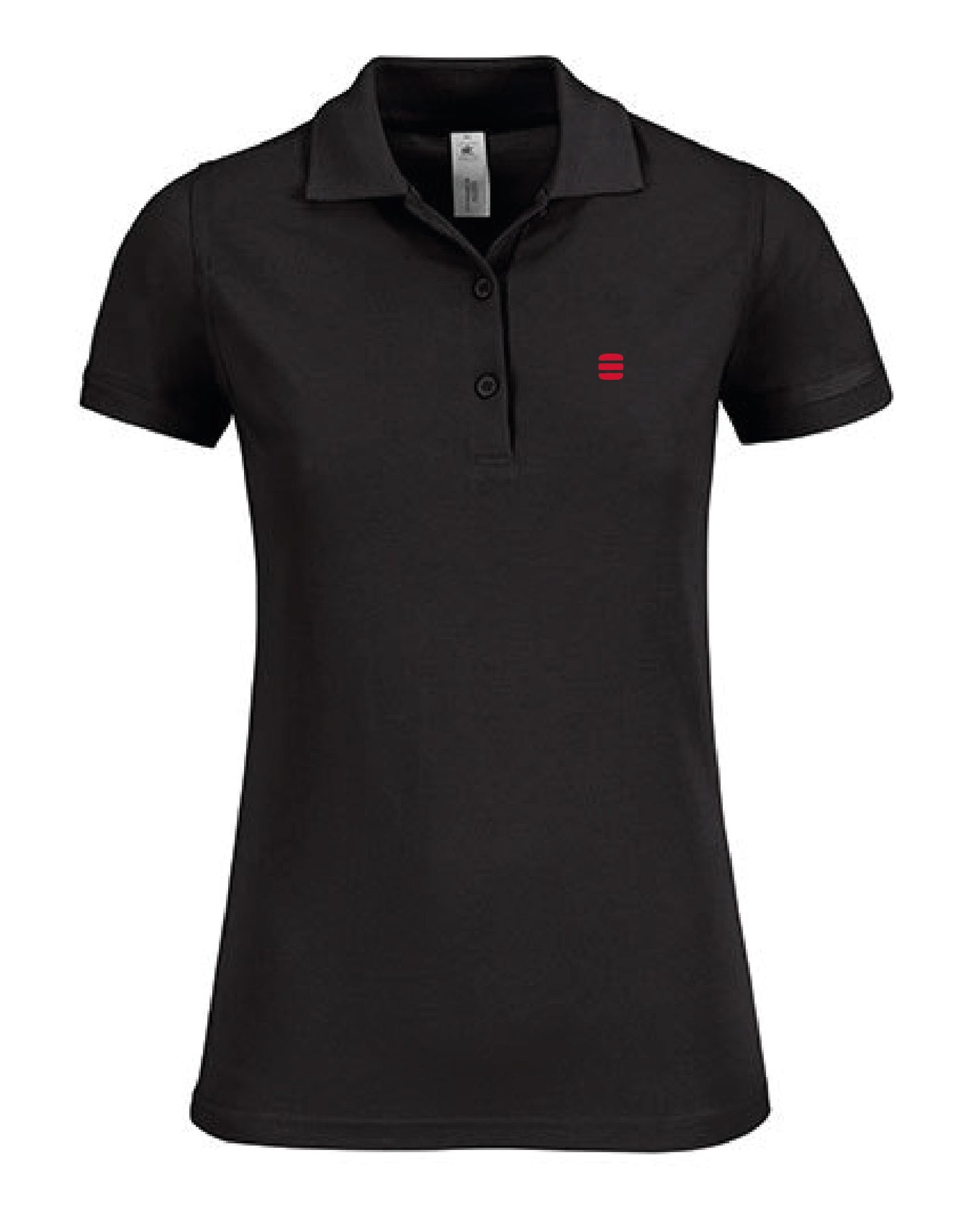 BURGERISTA Poloshirt Classic Herren/Damen schwarz - machsport